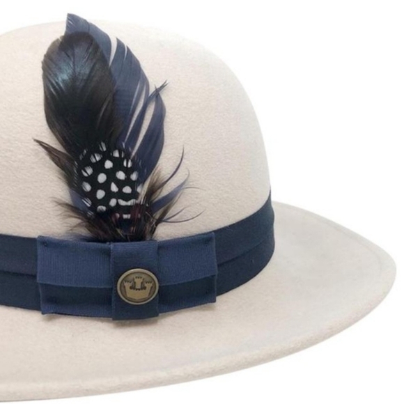 GOORIN BROS // ltd ed lady eileen asymmetric wool hat - Picture 8 of 10